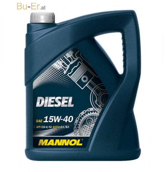 MANNOL Diesel 15W-40 Motoröl 5l